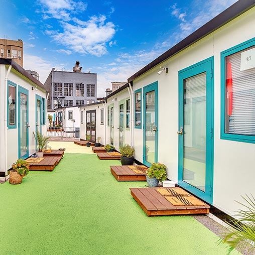 DignityMoves temporary housing units