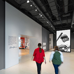 Jackie Robinson Museum exhibit
