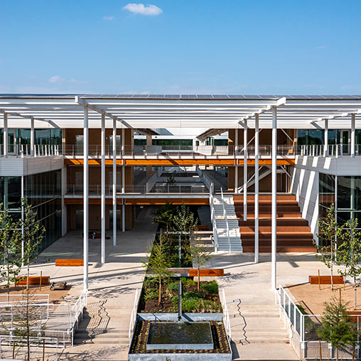 Fifth + Tillery building exterior
