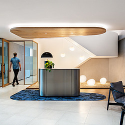 Mizuho Bank Sydney office lobby