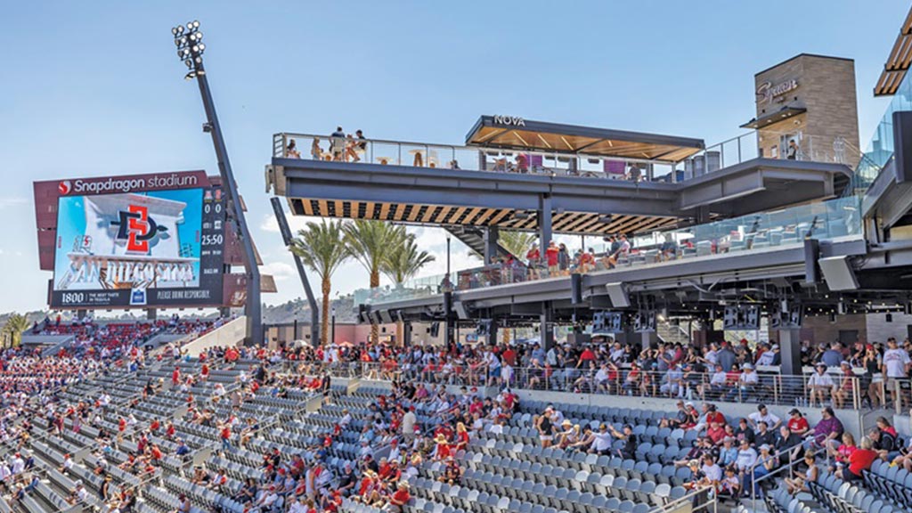 SDSU Snapdragon Stadium. Credit: Sports Business Journal.