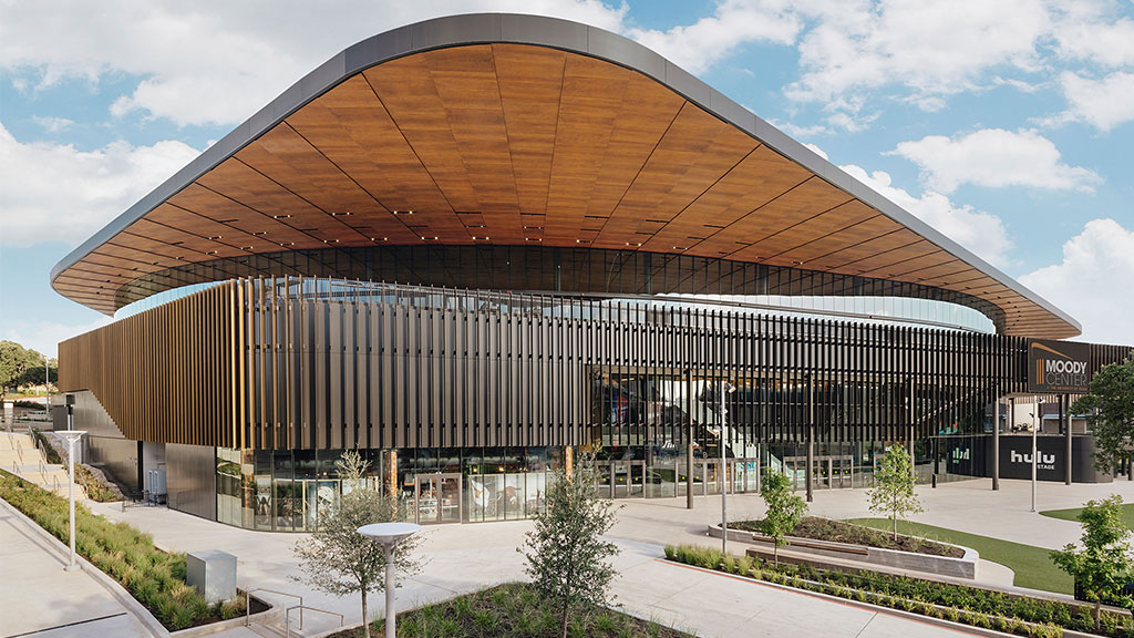 Moody Center exterior.