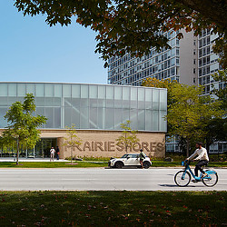 Prairie Shores Clubhouse exterior.