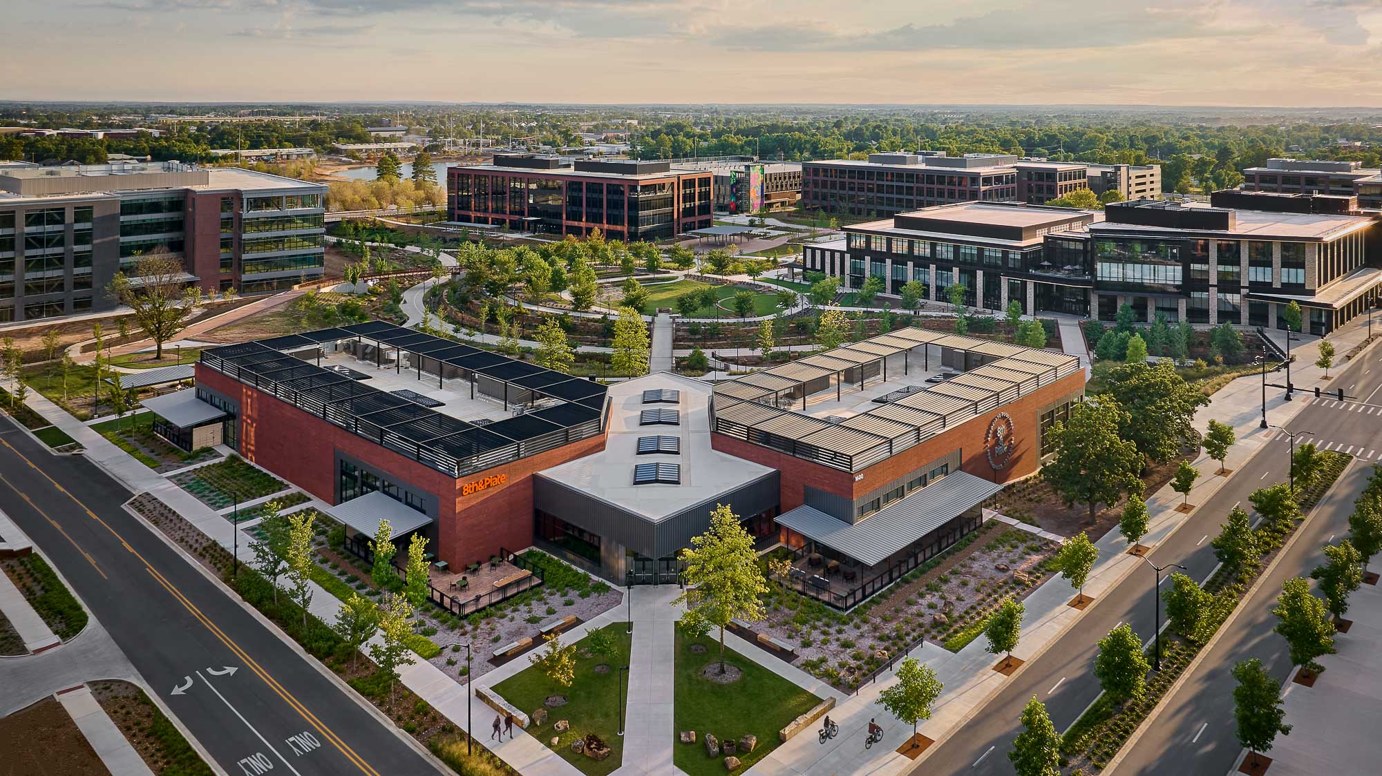 Walmart Home Office aeriel view