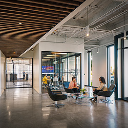 Arizona Department of Administration lobby seating.