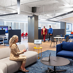 Cisco New York tech-enabled office.