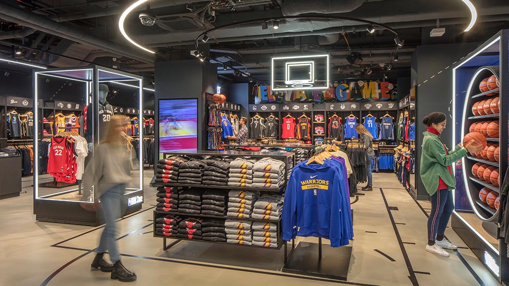 The largest NBA Store in Europe opens in the heart of Berlin