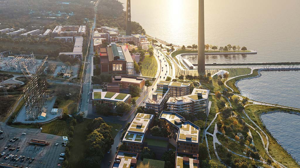 Avon Lake Renewable Master Plan rendering.