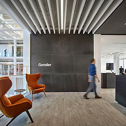 Gensler Tampa office reception area