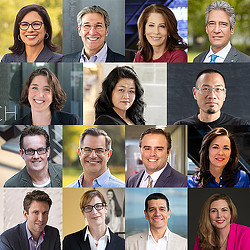 Gensler 2023 Board of Directors headshot collage.
