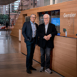 Gensler co-CEO Andy Cohen and Bob Weis.