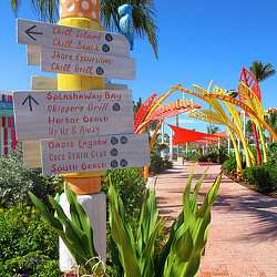 Perfect Day at CocoCay signage.
