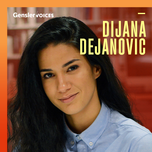 Dijana Dejanovic smiling for the camera.