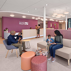 Community of Hope D.C. waiting area