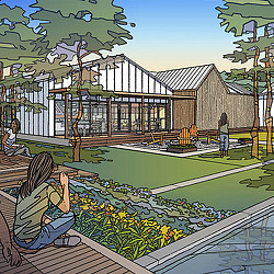 Treasured Vessels Foundation outdoor drawing