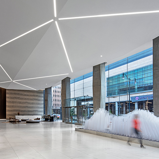 Block 162 building lobby