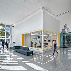Sciences robotics site interior
