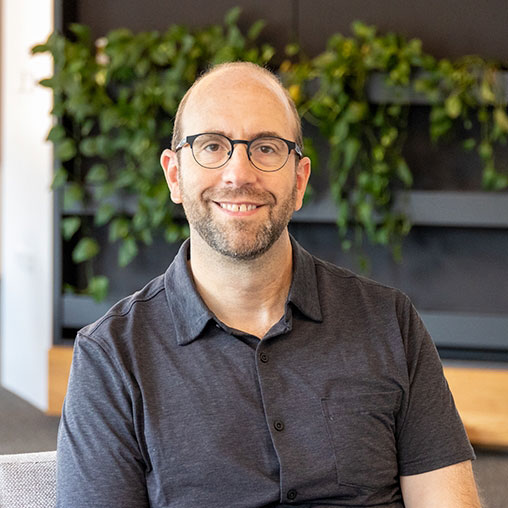 Headshot of Jack Paruta, a hospitality leader at Gensler.