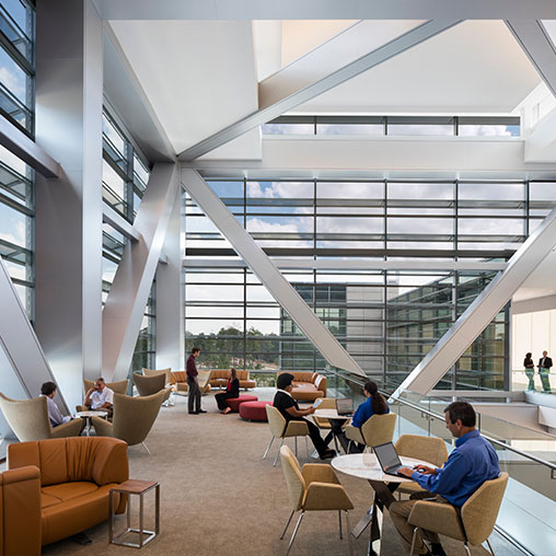 ExxonMobile Spring Texas workplace lounge
