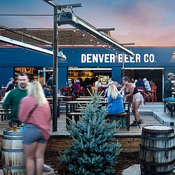 Denver Beer Co outdoor patio