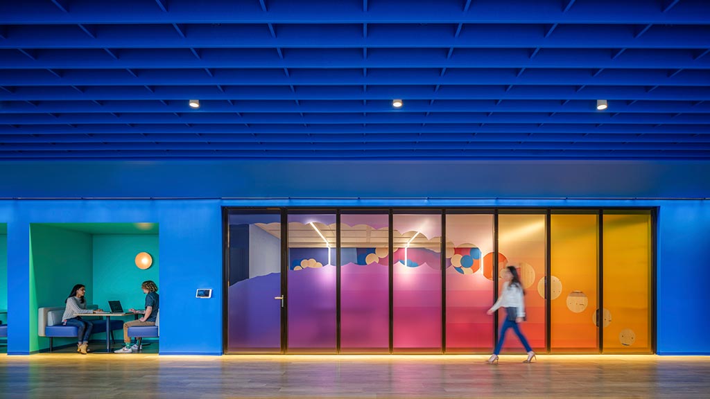 Adobe Founders Tower interior