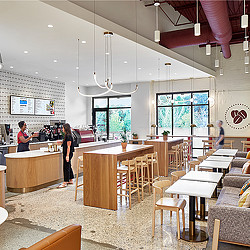 Costa Coffee store interiors