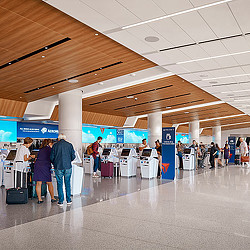 Delta Sky Way at LAX check-in