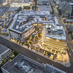 West Edge aerial view