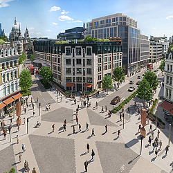Fleet Street Quarter Ludgate Circus rendering