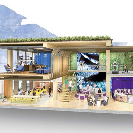 Gen Z Office concept by Gensler