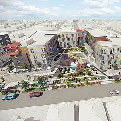 U.S.VETS Houston Third Ward rendering