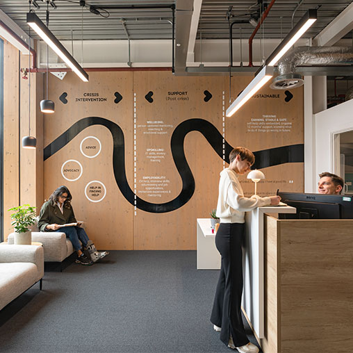 First Love Foundation reception area