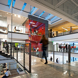 Gensler Los Angeles office jewel box walkway