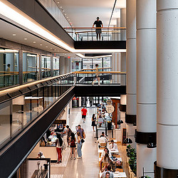 Western Market food hall view from above