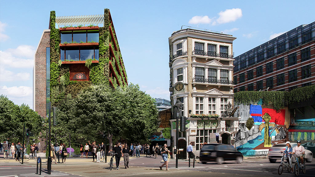 London Fleet Street Quarter street rendering