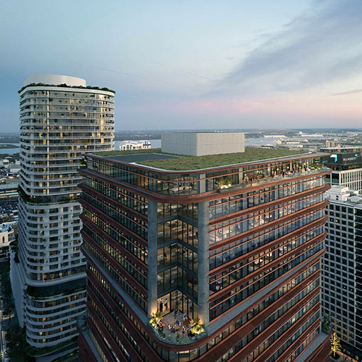 Water Street Tampa rendering courtesy of Strategic Property Partners