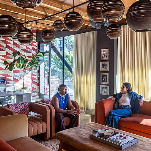An office interior at Universal Music Publishing Group.