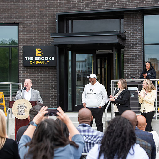 The Brooke on Bagley opening ceremony