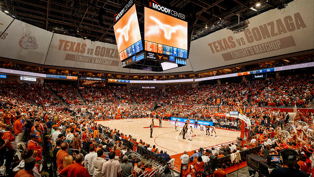 Moody Center basketball game