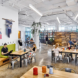 Etsy headquarters open collaboration space with crafts
