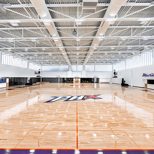 Phoenix Mercury practice facility court. Credit: The New York Times