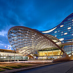 Westin DEN Hotel and Transit Center.