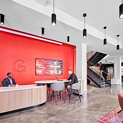 Gensler Detroit office interior