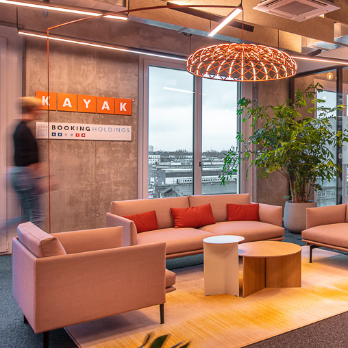 KAYAK Booking Holdings Berlin office interiors