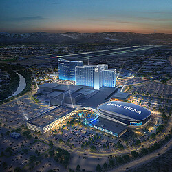 Grand Sierra Resort Reno Arena aerial rendering