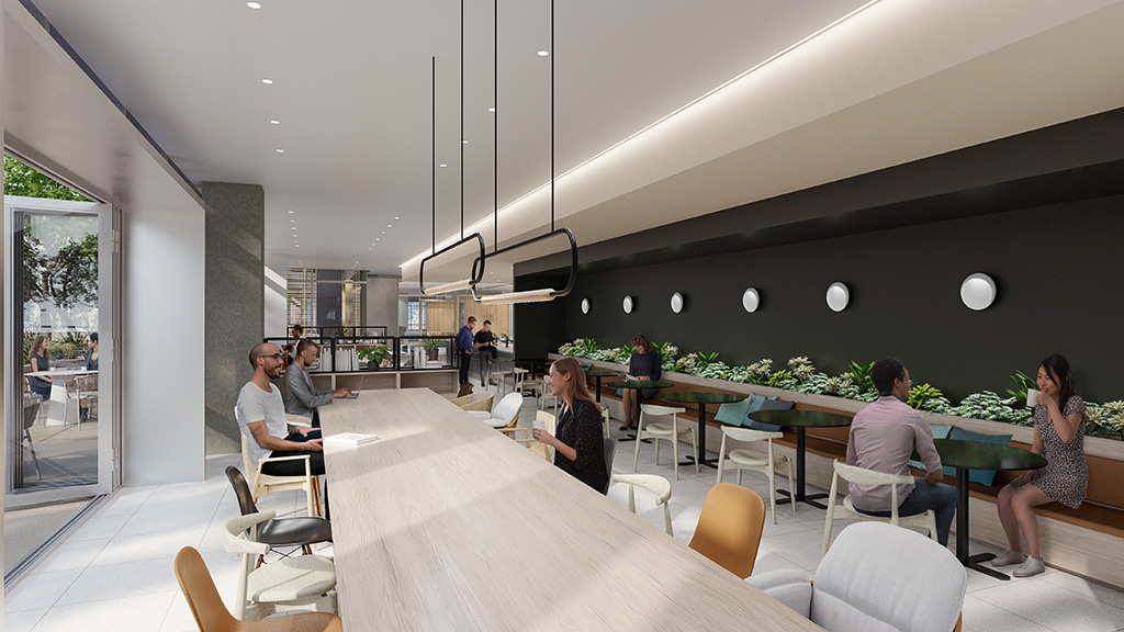 Fountainhead Heights office amenity render
