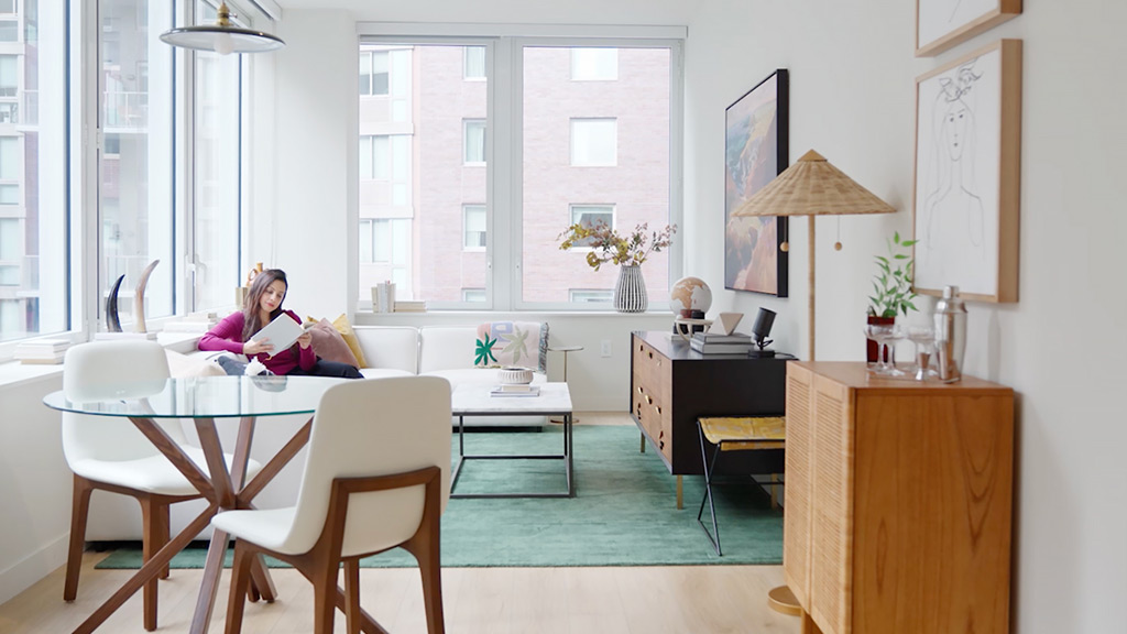 Pearl House apartment unit interior