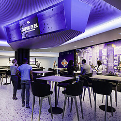 M&T Bank Stadium premium space rendering
