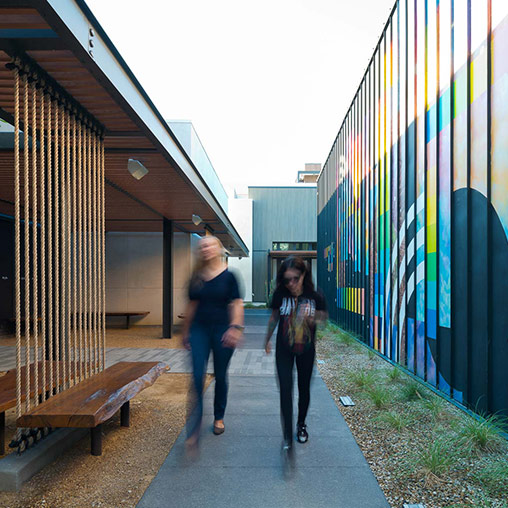 UnCommons walkway