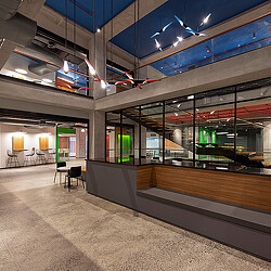 WiPro Pune workplace interior